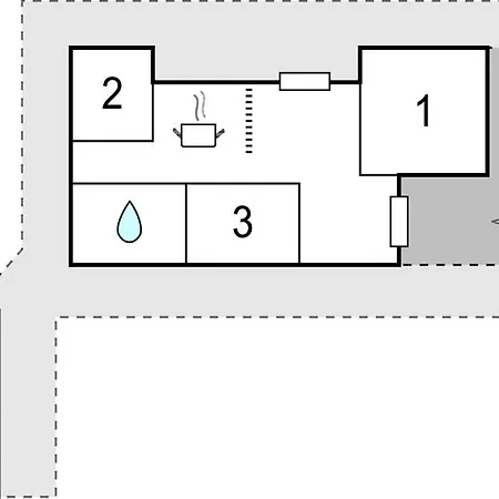Gorgeous Home In Lokken With Wifi Lokken